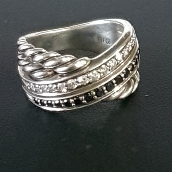 David Yurman Jewelry - David Yurman Crossover Diamond Ring